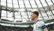 11 June 2022; Scotland captain Andy Robertson before the UEFA Nations League B group 1 match between Republic of Ireland and Scotland at the Aviva Stadium in Dublin. Photo by Eóin Noonan/Sportsfile