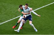 11 June 2022; Scott McTominay of Scotland in action against Jayson Molumby of Republic of Ireland during the UEFA Nations League B group 1 match between Republic of Ireland and Scotland at the Aviva Stadium in Dublin. Photo by Ben McShane/Sportsfile