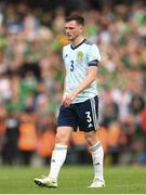 11 June 2022; Andy Robertson of Scotland after his side's defeat in the UEFA Nations League B group 1 match between Republic of Ireland and Scotland at the Aviva Stadium in Dublin. Photo by Eóin Noonan/Sportsfile