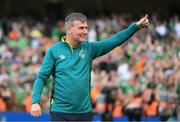 11 June 2022; Republic of Ireland manager Stephen Kenny after his side's victory in the UEFA Nations League B group 1 match between Republic of Ireland and Scotland at the Aviva Stadium in Dublin. Photo by Stephen McCarthy/Sportsfile