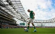 11 June 2022; James McClean of Republic of Ireland during the UEFA Nations League B group 1 match between Republic of Ireland and Scotland at the Aviva Stadium in Dublin. Photo by Stephen McCarthy/Sportsfile