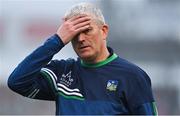 5 June 2022; Limerick manager John Kiely during the Munster GAA Hurling Senior Championship Final match between Limerick and Clare at FBD Semple Stadium in Thurles, Tipperary. Photo by Brendan Moran/Sportsfile