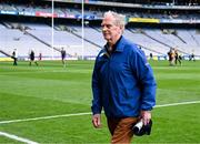 11 June 2022; The Clare team sponsor, Pat O'Donnell, leaves the field after the GAA Football All-Ireland Senior Championship Round 2 match between Clare and Roscommon at Croke Park in Dublin. Photo by Ray McManus/Sportsfile