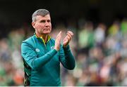 11 June 2022; Republic of Ireland manager Stephen Kenny after his side's victory in the UEFA Nations League B group 1 match between Republic of Ireland and Scotland at the Aviva Stadium in Dublin. Photo by Seb Daly/Sportsfile