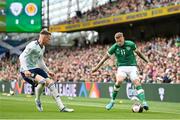 11 June 2022; James McClean of Republic of Ireland in action against Scott McTominay of Scotland during the UEFA Nations League B group 1 match between Republic of Ireland and Scotland at the Aviva Stadium in Dublin. Photo by Seb Daly/Sportsfile