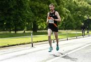 12 June 2022; Ian Guiden of Clonliffe Harriers AC, Dublin, on his way to winning the Irish Runner 5 Mile incorporating the AAI National 5 Mile Championships at Phoenix Park in Dublin. Photo by Sam Barnes/Sportsfile