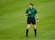 12 June 2022; Referee David Murnane during the Electric Ireland GAA Football All-Ireland Minor Championship Quarter-Final match between Dublin and Galway at O'Connor Park in Tullamore, Offaly. Photo by Piaras Ó Mídheach/Sportsfile