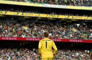 11 June 2022; Republic of Ireland goalkeeper Caoimhin Kelleher during the UEFA Nations League B group 1 match between Republic of Ireland and Scotland at the Aviva Stadium in Dublin. Photo by Eóin Noonan/Sportsfile