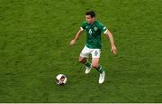 8 June 2022; Josh Cullen of Republic of Ireland during the UEFA Nations League B group 1 match between Republic of Ireland and Ukraine at Aviva Stadium in Dublin. Photo by Eóin Noonan/Sportsfile