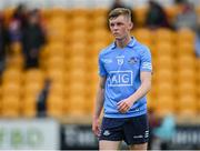 12 June 2022; Jamie Smith of Dublin after his side's defeat in the Electric Ireland GAA Football All-Ireland Minor Championship Quarter-Final match between Dublin and Galway at O'Connor Park in Tullamore, Offaly. Photo by Piaras Ó Mídheach/Sportsfile