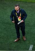 8 June 2022; PA announcer Stephen McQuarrie during the UEFA Nations League B group 1 match between Republic of Ireland and Ukraine at Aviva Stadium in Dublin. Photo by Eóin Noonan/Sportsfile