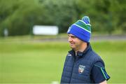 12 June 2022; Andy McBrine of North West Warriors during the pitch inspection before the Cricket Ireland Inter-Provincial Trophy match between North West Warriors and Leinster Lightning at Bready Cricket Club in Tyrone. Photo by George Tewkesbury/Sportsfile