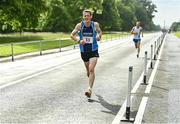 12 June 2022; James Hamilton of Ballymena Runners, Antrim, during the Irish Runner 5 Mile incorporating the AAI National 5 Mile Championships at Phoenix Park in Dublin. Photo by Sam Barnes/Sportsfile