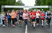 12 June 2022; A general view of the third wave start during the Irish Runner 5 Mile incorporating the AAI National 5 Mile Championships at Phoenix Park in Dublin. Photo by Sam Barnes/Sportsfile