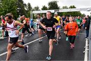 12 June 2022; Runners including Michael McEnery, 886, at the start of the Irish Runner 5 Mile incorporating the AAI National 5 Mile Championships at Phoenix Park in Dublin. Photo by Sam Barnes/Sportsfile