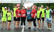 12 June 2022; Pacers and Operation Transformation leaders before the Irish Runner 5 Mile incorporating the AAI National 5 Mile Championships at Phoenix Park in Dublin. Photo by Sam Barnes/Sportsfile