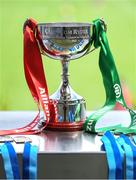 8 June 2022; The Tom Ryder cup at the Allianz Cumann na mBunscoil Hurling Finals in Croke Park, Dublin. Over 2,800 schools and 200,000 students are set to compete in the primary schools competition this year with finals taking place across the country. Allianz and Cumann na mBunscol are also gifting 500 footballs, 200 hurleys and 200 sliotars to schools across the country to welcome Ukrainian students into our national games and local communities. Photo by Piaras Ó Mídheach/Sportsfile