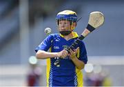 8 June 2022; Garbhan Burke of St Patrick's BNS Drumcondra in action against St Fiachra's NS Beamount in the Corn FODH final during the Allianz Cumann na mBunscoil Hurling Finals in Croke Park, Dublin. Over 2,800 schools and 200,000 students are set to compete in the primary schools competition this year with finals taking place across the country. Allianz and Cumann na mBunscol are also gifting 500 footballs, 200 hurleys and 200 sliotars to schools across the country to welcome Ukrainian students into our national games and local communities. Photo by Piaras Ó Mídheach/Sportsfile