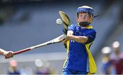 8 June 2022; Garbhan Burke of St Patrick's BNS Drumcondra in action against St Fiachra's NS Beamount in the Corn FODH final during the Allianz Cumann na mBunscoil Hurling Finals in Croke Park, Dublin. Over 2,800 schools and 200,000 students are set to compete in the primary schools competition this year with finals taking place across the country. Allianz and Cumann na mBunscol are also gifting 500 footballs, 200 hurleys and 200 sliotars to schools across the country to welcome Ukrainian students into our national games and local communities. Photo by Piaras Ó Mídheach/Sportsfile