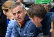 12 June 2022; Golfer Paul McGinley during the GAA Football All-Ireland Senior Championship Round 2 match between between Donegal and Armagh at St Tiernach's Park in Clones, Monaghan. Photo by Ramsey Cardy/Sportsfile