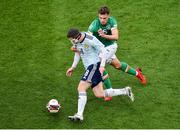 11 June 2022; Callum McGregor of Scotland and Jayson Molumby of Republic of Ireland during the UEFA Nations League B group 1 match between Republic of Ireland and Scotland at the Aviva Stadium in Dublin. Photo by Ben McShane/Sportsfile