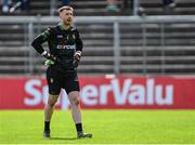 12 June 2022; Donegal goalkeeper Shaun Patton after being shown a black card during the GAA Football All-Ireland Senior Championship Round 2 match between between Donegal and Armagh at St Tiernach's Park in Clones, Monaghan. Photo by Ramsey Cardy/Sportsfile
