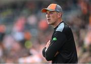 12 June 2022; Armagh coach Kieran Donaghy during the GAA Football All-Ireland Senior Championship Round 2 match between between Donegal and Armagh at St Tiernach's Park in Clones, Monaghan. Photo by Ramsey Cardy/Sportsfile