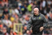 12 June 2022; Donegal manager Declan Bonner before the GAA Football All-Ireland Senior Championship Round 2 match between between Donegal and Armagh at St Tiernach's Park in Clones, Monaghan. Photo by Seb Daly/Sportsfile