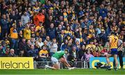 5 June 2022; Clare supporters during the Munster GAA Hurling Senior Championship Final match between Limerick and Clare at FBD Semple Stadium in Thurles, Tipperary. Photo by Brendan Moran/Sportsfile Photo by Brendan Moran/Sportsfile