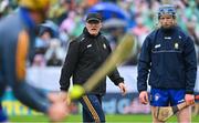 5 June 2022; Clare manager Brian Lohan before the Munster GAA Hurling Senior Championship Final match between Limerick and Clare at FBD Semple Stadium in Thurles, Tipperary. Photo by Brendan Moran/Sportsfile