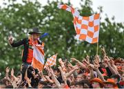 12 June 2022; Armagh supporters during the GAA Football All-Ireland Senior Championship Round 2 match between between Donegal and Armagh at St Tiernach's Park in Clones, Monaghan. Photo by Seb Daly/Sportsfile