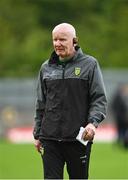 12 June 2022; Donegal manager Declan Bonner before the GAA Football All-Ireland Senior Championship Round 2 match between between Donegal and Armagh at St Tiernach's Park in Clones, Monaghan. Photo by Seb Daly/Sportsfile