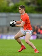 12 June 2022; Jarly Og Burns of Armagh during the GAA Football All-Ireland Senior Championship Round 2 match between between Donegal and Armagh at St Tiernach's Park in Clones, Monaghan. Photo by Seb Daly/Sportsfile