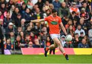 12 June 2022; Rory Grugan of Armagh during the GAA Football All-Ireland Senior Championship Round 2 match between between Donegal and Armagh at St Tiernach's Park in Clones, Monaghan. Photo by Seb Daly/Sportsfile