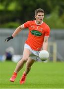 12 June 2022; Jarly Og Burns of Armagh during the GAA Football All-Ireland Senior Championship Round 2 match between between Donegal and Armagh at St Tiernach's Park in Clones, Monaghan. Photo by Seb Daly/Sportsfile