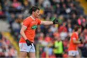 12 June 2022; Aaron McKay of Armagh during the GAA Football All-Ireland Senior Championship Round 2 match between between Donegal and Armagh at St Tiernach's Park in Clones, Monaghan. Photo by Seb Daly/Sportsfile