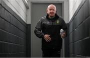 12 June 2022; Donegal manager Declan Bonner before the GAA Football All-Ireland Senior Championship Round 2 match between between Donegal and Armagh at St Tiernach's Park in Clones, Monaghan. Photo by Ramsey Cardy/Sportsfile