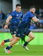 10 June 2022; Robbie Henshaw, right, and Dan Sheehan of Leinster during the United Rugby Championship Semi-Final match between Leinster and Vodacom Bulls at the RDS Arena in Dublin. Photo by Harry Murphy/Sportsfile