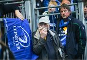 10 June 2022; Leinster supporters look on during the United Rugby Championship Semi-Final match between Leinster and Vodacom Bulls at the RDS Arena in Dublin. Photo by Harry Murphy/Sportsfile