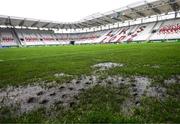 13 June 2022; A general view of the LKS Stadium surface before a Republic of Ireland training session at LKS Stadium in Lodz, Poland. Photo by Stephen McCarthy/Sportsfile