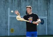 16 June 2022; Pictured is Bord Gáis Energy ambassador Joe Canning at the launch of Bord Gáis Energy’s ‘State of Play’ campaign to promote allyship and inclusion in team sports. As part of the campaign, Bord Gáis Energy, sponsor of the GAA All-Ireland Senior Hurling Championship, has created 32 limited edition GAA County Pride t-shirts where county pride meets pride in supporting the LGBTQI+ community. The t-shirts are on sale from today at hairybaby.com for €20 and all proceeds will go to Focus Ireland to support young members of the LGBTQI+ community who are experiencing homelessness. Photo by Sam Barnes/Sportsfile