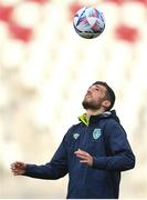 13 June 2022; Troy Parrott during a Republic of Ireland training session at LKS Stadium in Lodz, Poland. Photo by Stephen McCarthy/Sportsfile