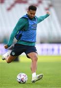 13 June 2022; Cyrus Christie during a Republic of Ireland training session at LKS Stadium in Lodz, Poland. Photo by Stephen McCarthy/Sportsfile