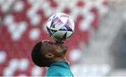 13 June 2022; Chiedozie Ogbene during a Republic of Ireland training session at LKS Stadium in Lodz, Poland. Photo by Stephen McCarthy/Sportsfile