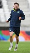 13 June 2022; Ryan Manning during a Republic of Ireland training session at LKS Stadium in Lodz, Poland. Photo by Stephen McCarthy/Sportsfile