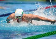 14 June 2022; Barry McClements of Ireland in action during the heats of the 100m butterfly S9 class on day three of the 2022 World Para Swimming Championships at the Complexo de Piscinas Olímpicas do Funchal in Madeira, Portugal. Photo by Ian MacNicol/Sportsfile