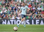 11 June 2022; Anthony Ralston of Scotland during the UEFA Nations League B group 1 match between Republic of Ireland and Scotland at the Aviva Stadium in Dublin. Photo by Stephen McCarthy/Sportsfile