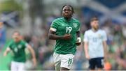 11 June 2022; Michael Obafemi of Republic of Ireland after scoring their side's third goal during the UEFA Nations League B group 1 match between Republic of Ireland and Scotland at the Aviva Stadium in Dublin. Photo by Stephen McCarthy/Sportsfile