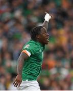 11 June 2022; Michael Obafemi of Republic of Ireland during the UEFA Nations League B group 1 match between Republic of Ireland and Scotland at the Aviva Stadium in Dublin. Photo by Stephen McCarthy/Sportsfile