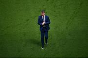 11 June 2022; Republic of Ireland manager Stephen Kenny before the UEFA Nations League B group 1 match between Republic of Ireland and Scotland at the Aviva Stadium in Dublin. Photo by Ben McShane/Sportsfile